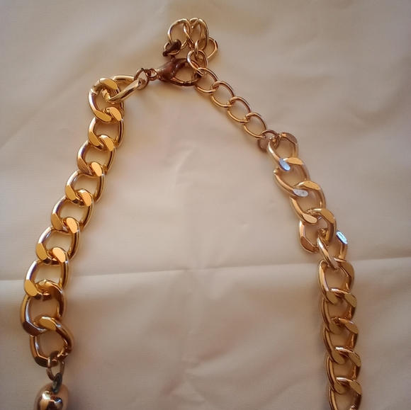 Traci Lynn Crystal gemstone & Pearl rope bib statement necklace! - Picture 7 of 7